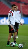 Fussball Training Deutsche Nationalmannschaft: Miroslav Klose (Deutschland)