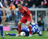 Fussball 1. Bundesliga, Saison 2011/2012:  FC Bayern Muenchen - Hertha BSC Berlin