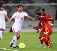 FUSSBALL INTERNATIONAL: Tunesien - Ghana