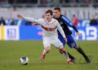 FUSSBALL  1. BUNDESLIGA  09/10    VfB Stuttgart - Hamburger SV