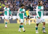 Fussball, 1. Bundesliga: Bremen - Hamburg