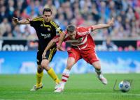 Fussball 1. Bundesliga 2008/2009  FC Bayern Muenchen - Bayer Leverkusen