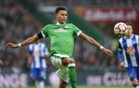 Fussball, 1. Bundesliga  Saison 2014/2015: Werder Bremen - Hertha BSC Berlin