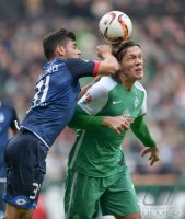 Fussball 1. Bundesliga Saison 15/16: SV Werder Bremen - TSG Hoffenheim