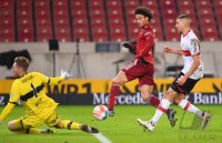 Fussball 1. Bundesliga Saison 21/22: VfB Stuttgart - FC Bayern Muenchen