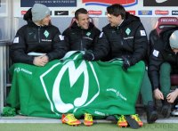 Fussball 1. Bundesliga  Saison 2011/2012:  SC Freiburg - SV Werder Bremen