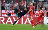 FUSSBALL  International CHL 09/10: FC Bayern  Muenchen - Olympique Lyon