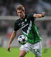 Fussball: Champions League Play-Offs 1011: Aaron Hunt (SV Werder Bremen)