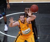 Basketball 1. Bundesliga 2012/2013 Testspiel:  Walter Tigers Tuebingen - BG Karlsruhe