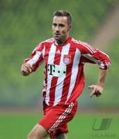 Fussball 1. Bundesliga : Fernseh Moderator Kai Pflaume (FC Bayern)