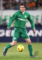 Fussball 1. Bundesliga: Wolfsburg, SCHAEFER Einzelaktion