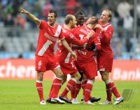 Fussball 2. Bundesliga:  TSV 1860 Muenchen - Fortuna Duesseldorf