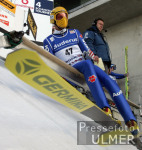 Skispringen Vierschanzentournee Innsbruck Quali - Hocke am Absprungbakken