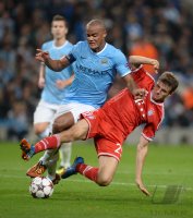 Fussball CHL  Saison 2013/2014:  Manchester City - FC Bayern Muenchen