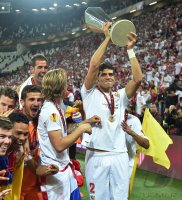 FUSSBALL EUROPA LEAGUE FINALE 13/14: JUBEL FC Sevilla