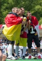 Ankunft der Deutschen Nationalmannschaft in Berlin nach dem Gewinn der Weltmeisterschaft 2014