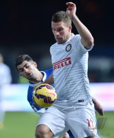 Fussball International Serie A 14/15: Lukas Podolski (Inter Mailand)