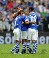 FUSSBALL: LIGA TOTAL CUP 2010 , 1. HALBFINALE: FC Schalke 04 - Hamburger SV