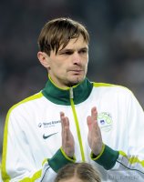 Fussball Nationalmannschaft : Milivoje NOVAKOVIC (Slowenien)