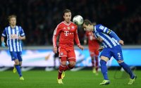 Fussball 1. Bundesliga  Saison 2013/2014: Mario Goetze (FC Bayern Muenchen)