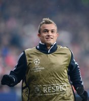 FUSSBALL INTERNATIONAL CHL ACHTELFINALE 12/13: Xherdan Shaqiri (FC Bayern Muenchen)