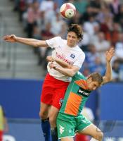 Fussball 1. Bundesliga: Hamburg - Bremen