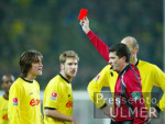 Fussball 1. Bundesliga: Dortmund - Schalke, Gelb-Rote Karte ROSICKY