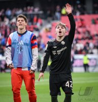 Fussball 1. Bundesliga  Saison  2025/2026  28. Spieltag SC Freiburg - FC Bayern Muenchen