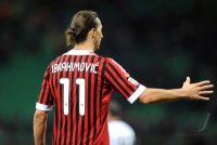FUSSBALL SERIE A:  Zlatan Ibrahimovic (AC Mailand)