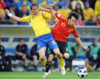 FUSSBALL EURO 2008: Schweden - Spanien