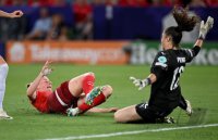 Fussball Frauen Euro 2025  Eroeffnungsspiel: Schweiz - Norwegen