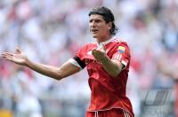 Fussball 1. Bundesliga : JUBEL Mario Gomez (FCB)