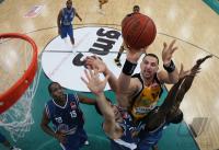 Basketball 1. Bundesliga  07/08  Walter Tigers Tuebingen  -  Deutsche Bank SKYLINERS