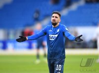 Fussball 1. Bundesliga Saison 21/22: TSG 1899 Hoffenheim - FC Augsburg