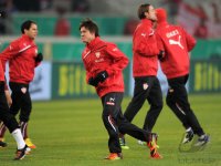Fussball DFB Pokal, Saison 2011/2012, Viertelfinale: Gotoku Sakai (VfB Stuttgart)
