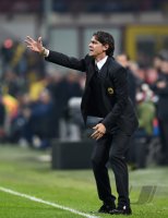 Fussball International Serie A 14/15: Trainer Filippo Inzaghi (AC Mailand)