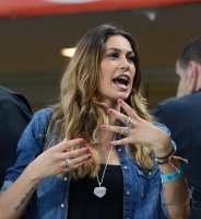 FUSSBALL International SERIE A 2011/2012:  Melissa Satta Freundin von Kevin Prince Boateng (AC Mailand)