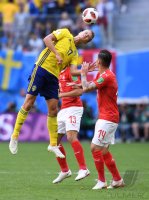 FUSSBALL WM 2018 Achtelfinale: Schweden - Schweiz