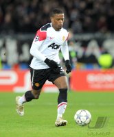 Fussball CHL  Saison 2011/2012:  Patrice Evra (Manchester United FC)