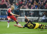 Fussball 1. Bundesliga Saison 14/15: FC Bayern Muenchen - Borussia Dortmund