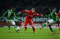 Fussball, 1. Bundesliga  Saison 2013/2014: SV Werder Bremen - Bayer 04 Leverkusen