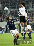 Fussball Laenderspiel Deutschland - Argentinien, Zweikampf