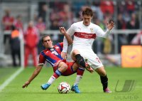 Fussball 1. Bundesliga Saison 14/15: FC Bayern Muenchen - VfB Stuttgart