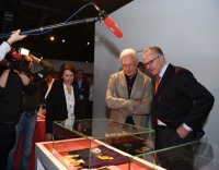 Fussball: Sonderausstellung in der Erlebniswelt des FC Bayern Muenchen in der Allianz Arena