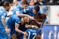 Fussball 1. Bundesliga  2012/2013:  JUBEL Kevin Volland (TSG 1899 Hoffenheim)