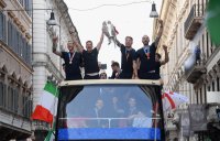 Fussball EURO 2021 Finale, Europameister Italien feiert in Rom den Titel