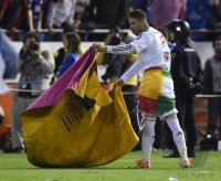 FUSSBALL International COPA DEL REY 13/14: JUBEL Sergio Ramos (Real Madrid)