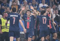 Fussball CHL FINALE 24/25 in Muenchen: Paris Saint - Germain - Inter Mailand