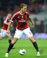 FUSSBALL SERIE A:  Zlatan Ibrahimovic (AC Mailand)