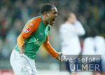 Fussball DFB-Pokal: Bremen - Luebeck, Jubel AILTON